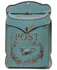 Picture of Rustic Blue Post Box