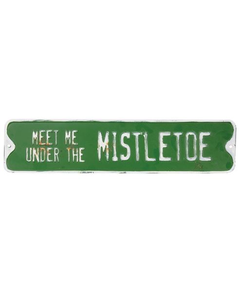 Picture of Under the Mistletoe Street Sign