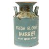 Picture of Vintage Fresh Flower Market Milk Can