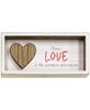 Picture of Slat Wood Heart Shadow Box, 3 Asstd.