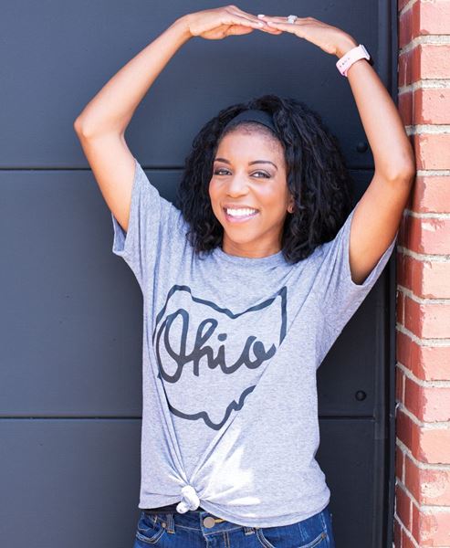 Picture of Ohio Tee - Heather Graphite