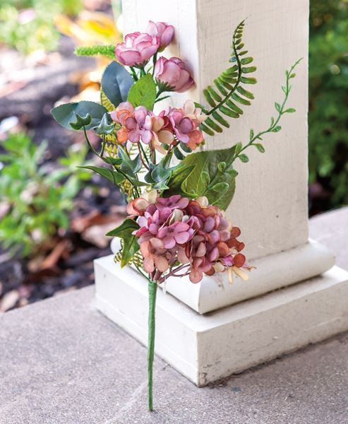 Picture of Mauve Hydrangea Spray, 13"