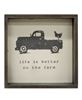 Picture of Simple Life Animal Farm Shadowbox Sign, 3 Asstd.