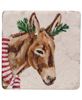 Picture of Christmas Farm Animals Resin Coasters, 4/Set