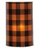 Picture of Orange Large Buffalo Check Timer Pillar