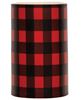 Picture of 5" Red Large Buffalo Check Timer Pillar