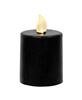 Picture of Black Gloss Pillar Candle, 2.5" x 3.5"