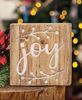 Picture of Joy Natural Wood Sign