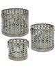 Picture of Chevron Metal Baskets, 3/Set