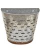 Picture of Galvanized Olive Bucket Wall Hanging