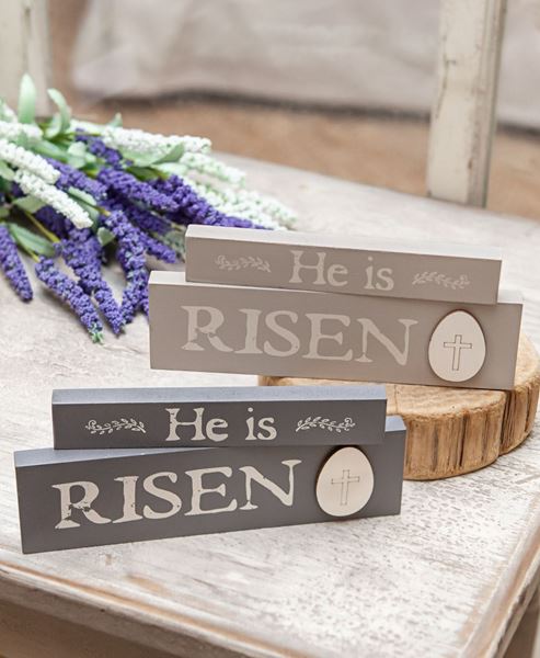 Picture of He Is Risen Stacking Blocks, 2 Asstd.