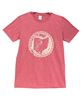 Picture of Distressed Ohio T-shirt, Heather Red