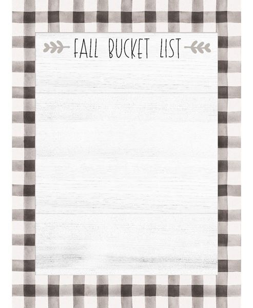 Picture of Fall Bucket List Mini Notepad