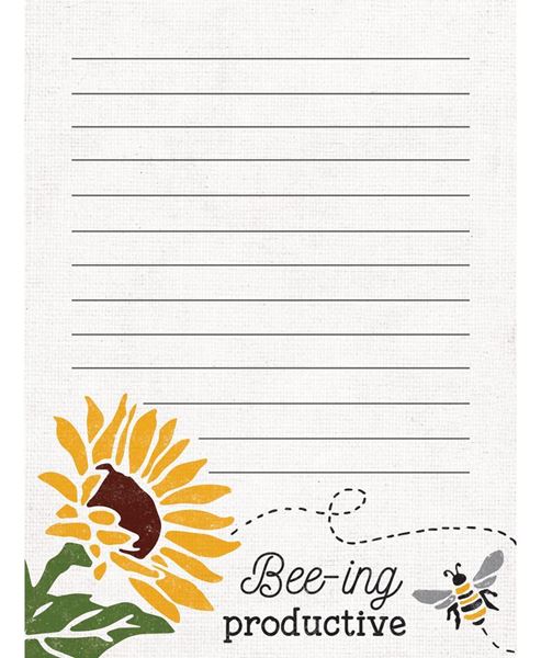 Picture of Bee-Ing Productive Mini Notepad