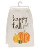 Picture of Happy Fall Y'all Dish Towel