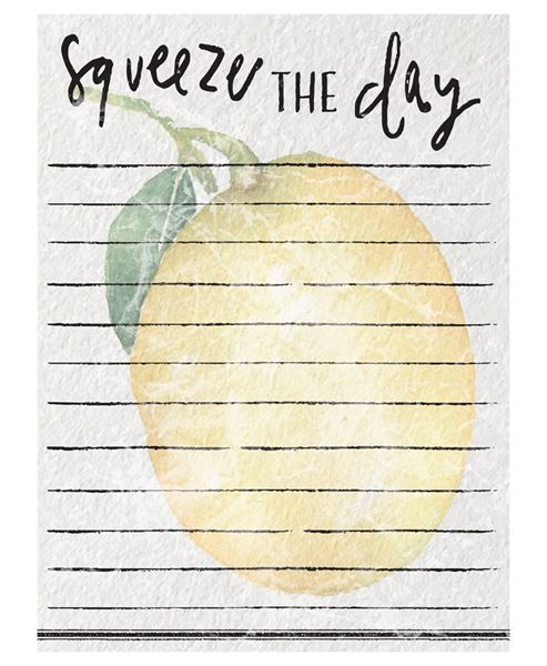 Picture of Squeeze the Day Mini Notepad