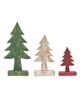 Picture of Rustic Wood Christmas Trees, 3/Set