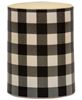 Picture of Black Large Buffalo Check Timer Pillar