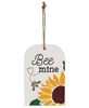 Picture of Bee Mine Sunflower & Bee Wooden Tag