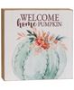 Picture of Welcome Home Pumpkin Box Sign