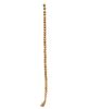 Picture of Natural Wood Bead Garland With Tassel, 3 ft