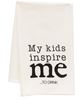 Picture of My Kids Inspire Me To Drink Dish Towel