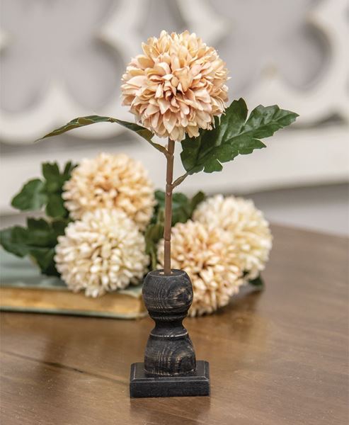 Picture of Short Black Spindle Flower Holder