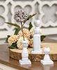 Picture of Tall White Spindle Flower Holder