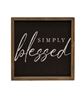 Picture of Live Simply Chalkboard Look Frame, 2 Asstd.