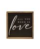 Picture of Love Chalkboard Look Frame, 2 Asstd.