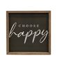 Picture of Choose Happy Chalkboard Look Frame, 2 Asstd.