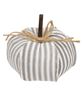 4.75" Ticking Stripe Pumpkin