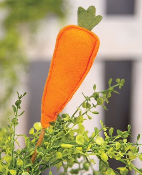 Felt Carrot Poke