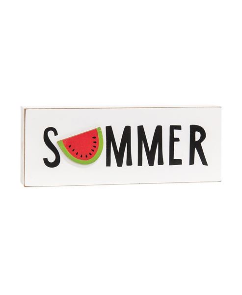 Picture of Summer With Watermelon Block