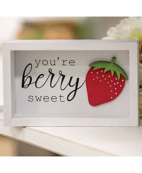 Picture of You're Berry Sweet Shadowbox Frame