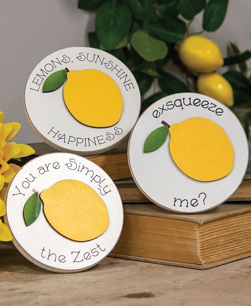 Picture of Exsqueeze Me Mini Round Easel Sign, 3 Asstd.