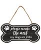 Picture of We Like Big Mutts Dog Bone Sign, 3 Asstd.