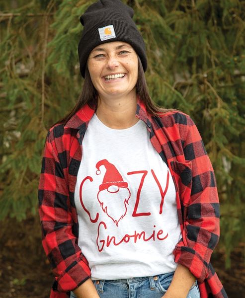 Picture of Cozy Gnomie T-Shirt, Ash