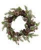 Picture of Frosty Cedar, Pinecone & Red Berry Wreath