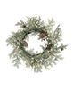 Picture of Icy Pine, Boxwood, Red Berry & Pinecone Wreath