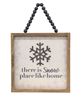 Picture of Snow Place Like Home Beaded Framed Sign, 2 Asstd.