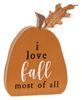 Picture of Rustic Fall Words Pumpkin Blocks,  3/Set