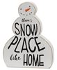 Picture of Snow Place Like Home Snowman & Blocks, 3/Set