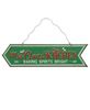 Picture of Mrs. Claus Kitchen Metal Hanging Sign