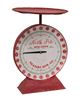 Picture of North Pole Baking Company Red Metal Scale