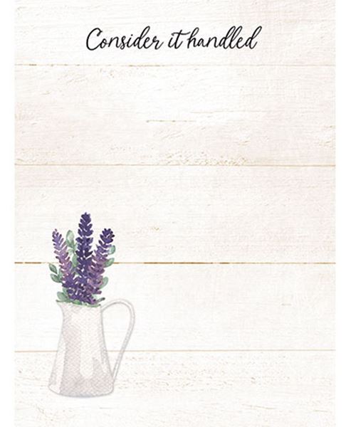 Picture of Consider It Handled Mini Notepad