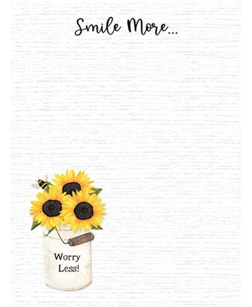 Picture of Smile More Mini Notepad