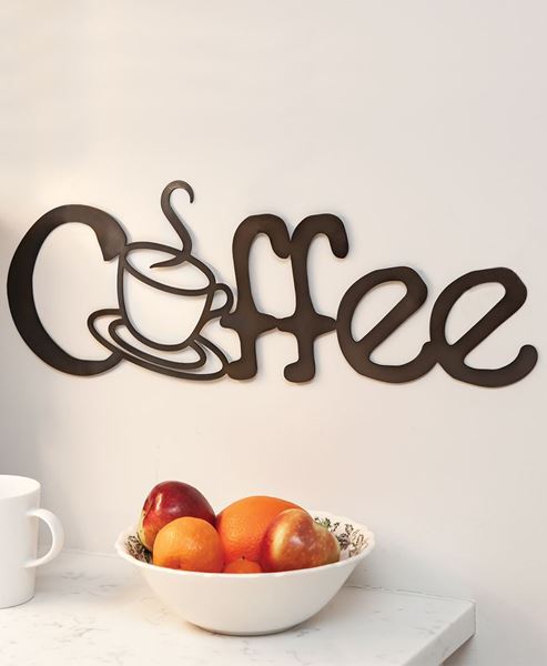 Picture of Coffee Metal Cutout Sign