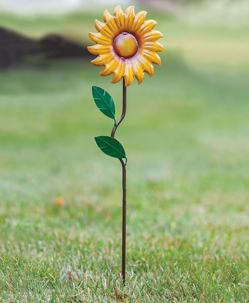 Picture of Metal Sunflower Garden Stake