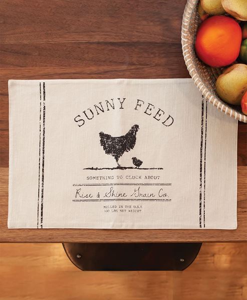 Picture of Sunny Feed Farmhouse Placemat